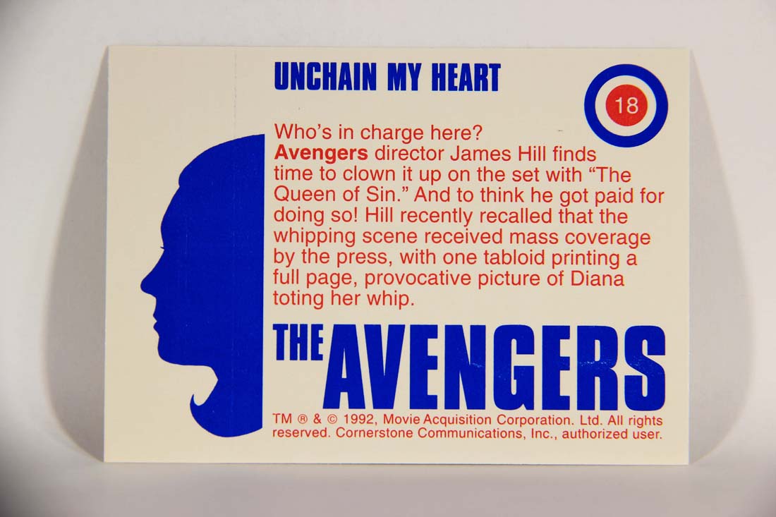 The Avengers TV Series 1992 Trading Card #18 Unchain My Heart L013883