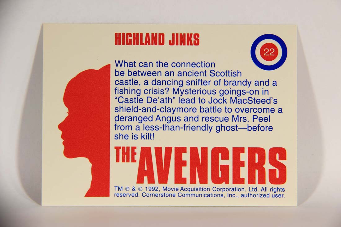 The Avengers TV Series 1992 Trading Card #22 Highland Jinks L013887