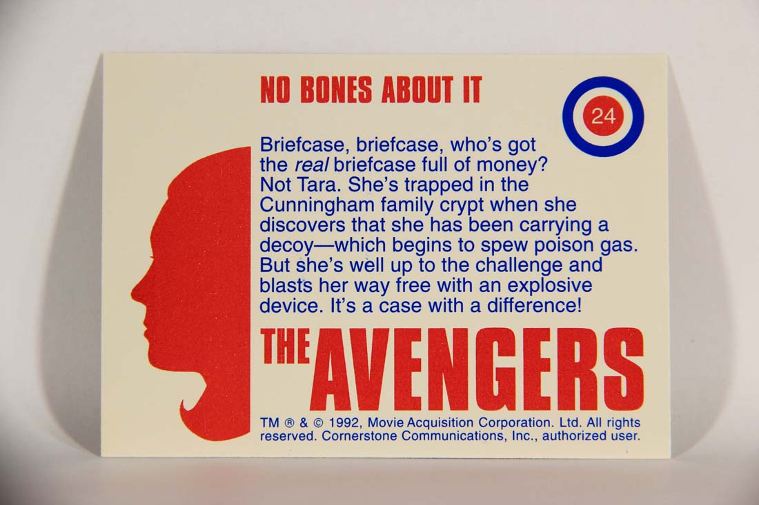 The Avengers TV Series 1992 Trading Card #24 No Bones About It L013889