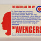 The Avengers TV Series 1992 Trading Card #26 The Doctor And The Spy L013891