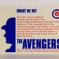 The Avengers TV Series 1992 Trading Card #30 Forget Me Not L013895
