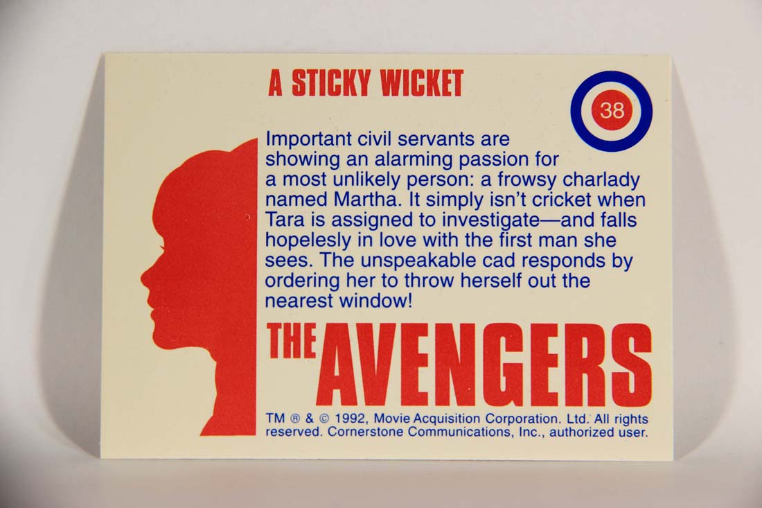 The Avengers TV Series 1992 Trading Card #38 A Sticky Wicket L013903