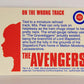 The Avengers TV Series 1992 Trading Card #49 On The Wrong Track L013914