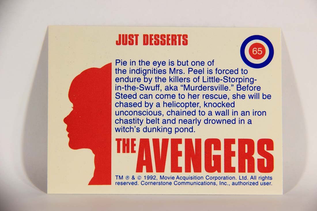 The Avengers TV Series 1992 Trading Card #65 Just Desserts L013930