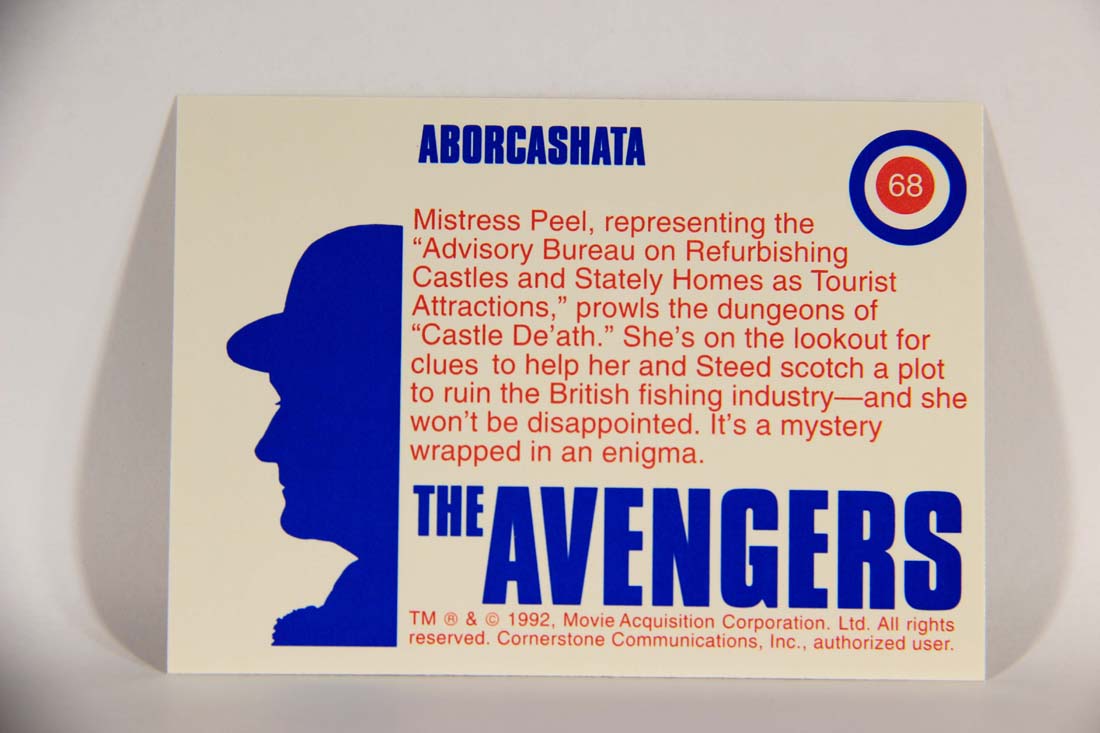 The Avengers TV Series 1992 Trading Card #68 Aborcashata L013933