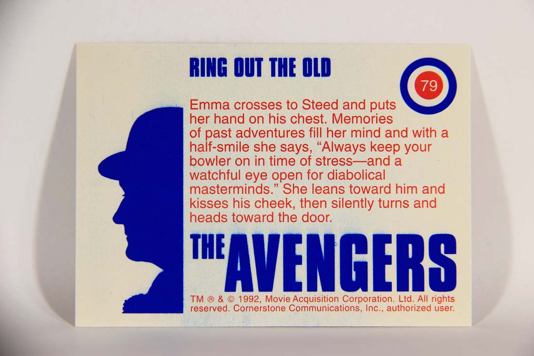 The Avengers TV Series 1992 Trading Card #79 Ring Out The Old L013944