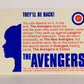 The Avengers TV Series 1992 Trading Card #81 They'll Be Back L013946