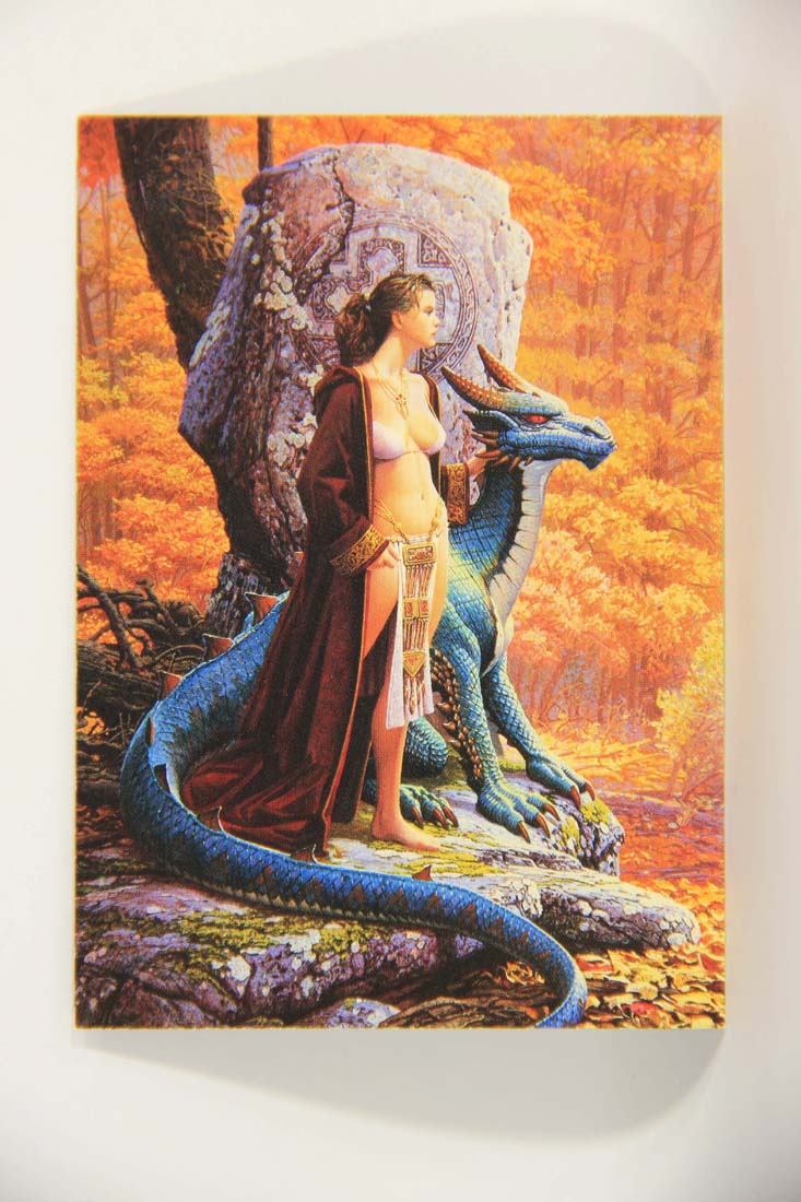 Keith Parkinson 1994 Artwork Trading Card #1 The Druid's Stone L013947