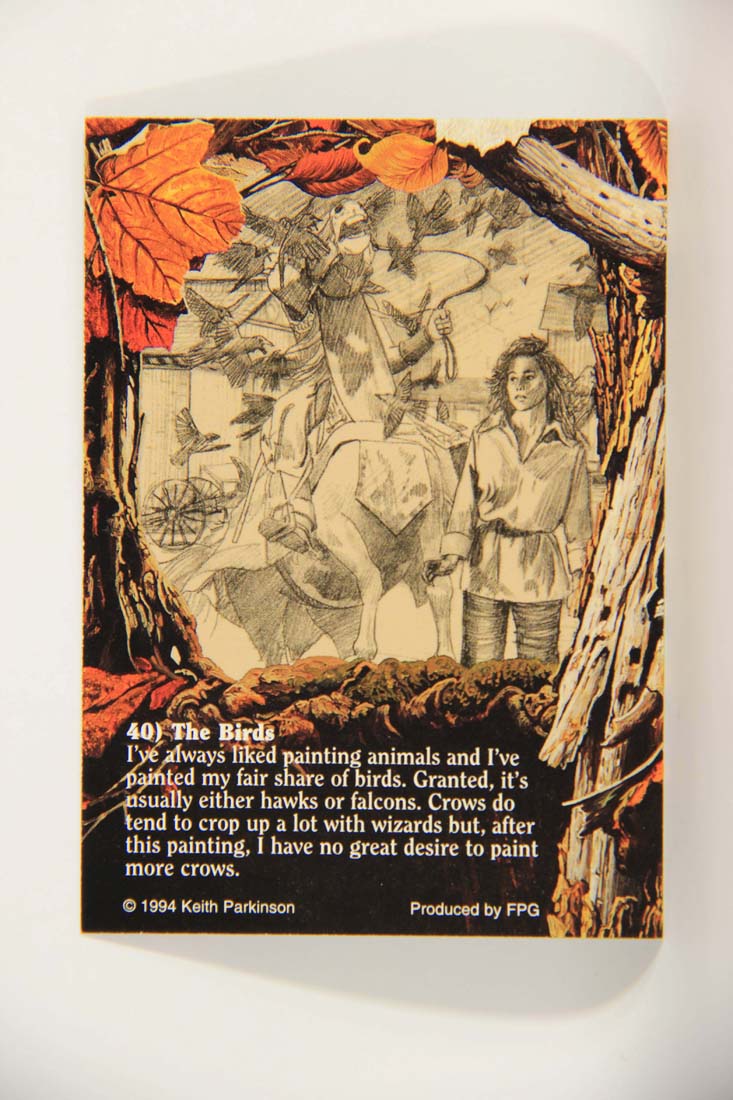 Keith Parkinson 1994 Artwork Trading Card #40 The Birds L013986