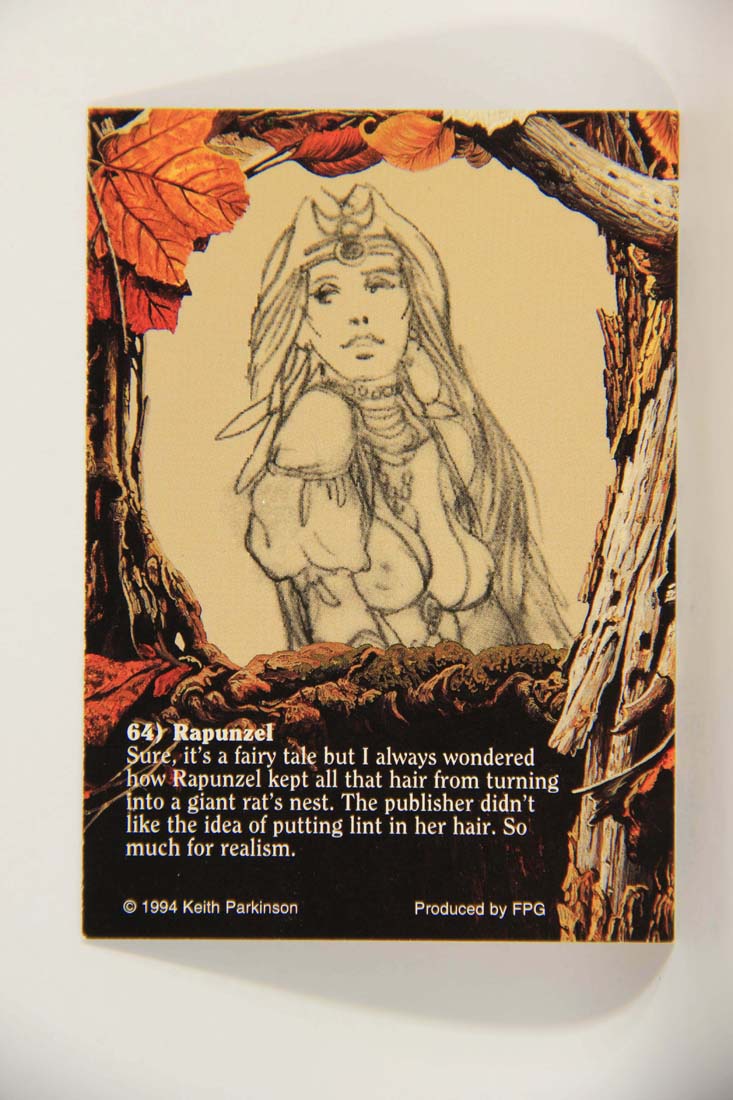 Keith Parkinson 1994 Artwork Trading Card #64 Rapunzel L014010