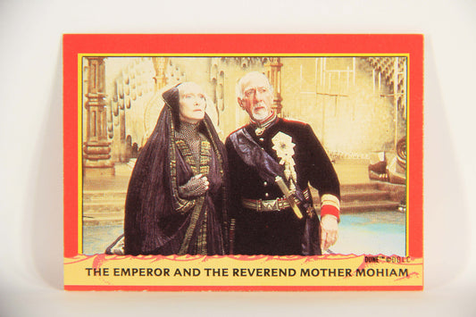 Dune 1984 Trading Card #3 The Emperor And The Reverend Mother Mohiam L014308
