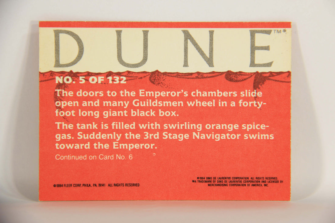 Dune 1984 Trading Card #5 The Guildsmen Enter L014310