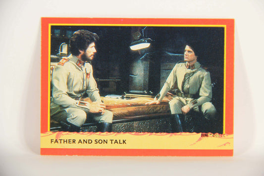 Dune 1984 Trading Card #18 Father And Son Talk L014323