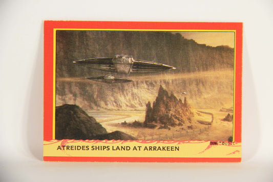 Dune 1984 Trading Card #28 Atreides Ships Land At Arrakeen L014333