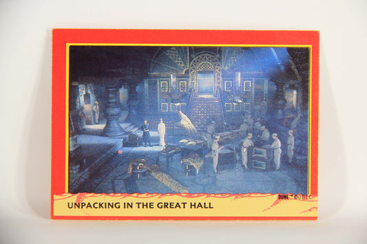 Dune 1984 Trading Card #29 Unpacking In The Great Hall L014334