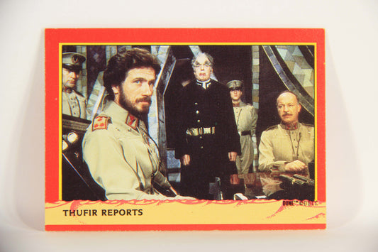 Dune 1984 Trading Card #36 Thufir Reports L014341