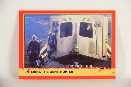 Dune 1984 Trading Card #39 Entering The Ornithopter L014344