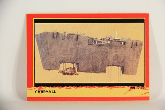 Dune 1984 Trading Card #42 Carryall L014347