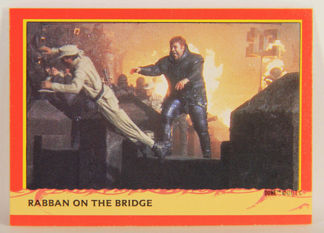 Dune 1984 Trading Card #50 Rabban On The Bridge L014355