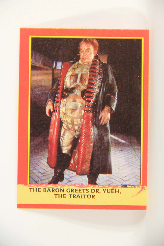 Dune 1984 Trading Card #51 The Baron Greets Dr. Yueh The Traitor L014356