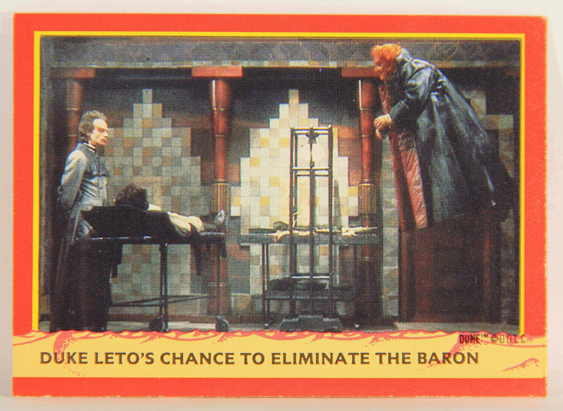 Dune 1984 Trading Card #55 Duke Leto's Chance To Eliminate The Baron L014360