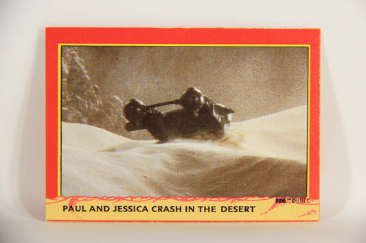 Dune 1984 Trading Card #57 Paul And Jessica Crash In The Desert L014362