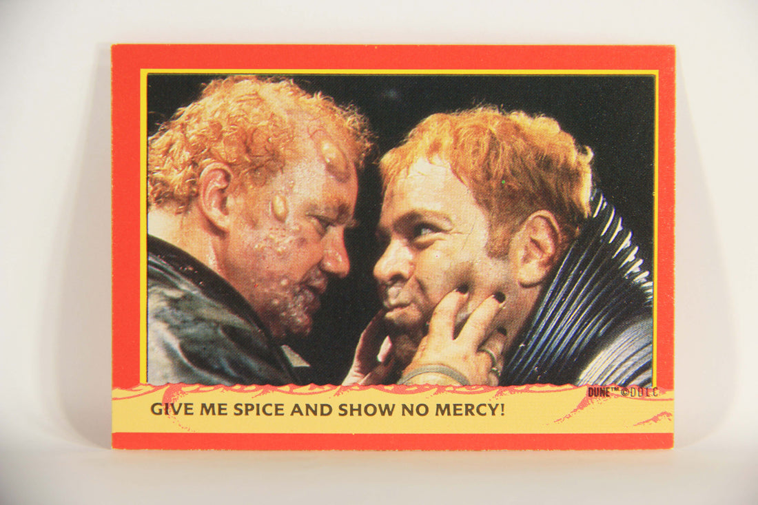 Dune 1984 Trading Card #60 Give Me Spice And Show No Mercy L014365