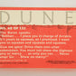 Dune 1984 Trading Card #60 Give Me Spice And Show No Mercy L014365