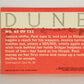 Dune 1984 Trading Card #65 Lady Jessica Uses The Weirding Way L014370