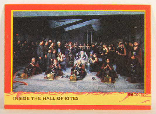 Dune 1984 Trading Card #76 Inside The Hall Of Rites L014381