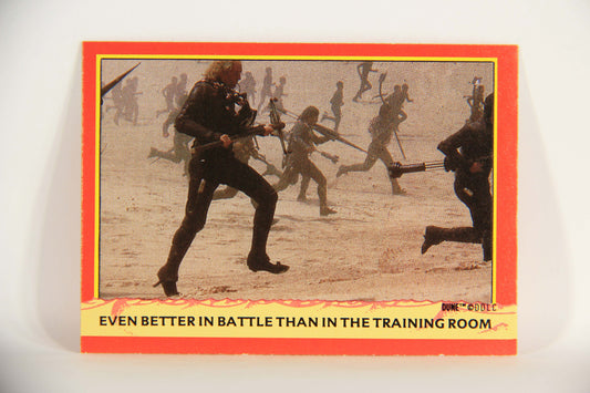 Dune 1984 Trading Card #80 Even Better In Battle Than In The Training Room L014385