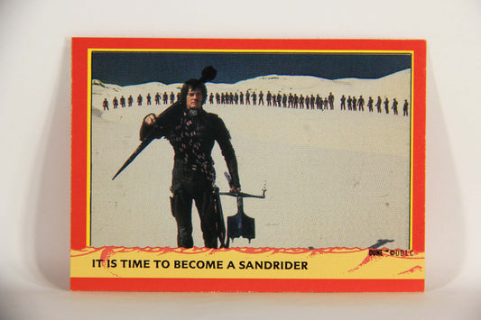 Dune 1984 Trading Card #82 It Is Time To Become A Sandrider L014387