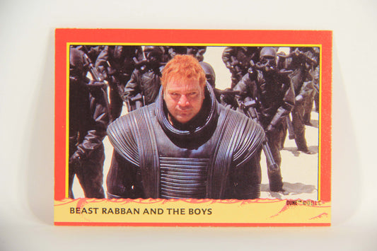 Dune 1984 Trading Card #86 Beast Rabban And The Boys L014391