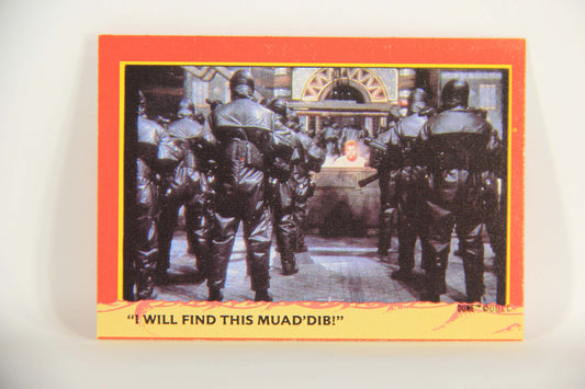 Dune 1984 Trading Card #87 I Will Find This Muad'Dib L014392