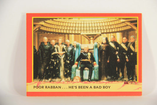 Dune 1984 Trading Card #97 Poor Rabban He's Been A Bad Boy L014402