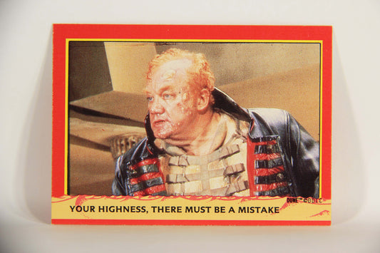 Dune 1984 Trading Card #98 Your Highness There Must Be A Mistake L014403