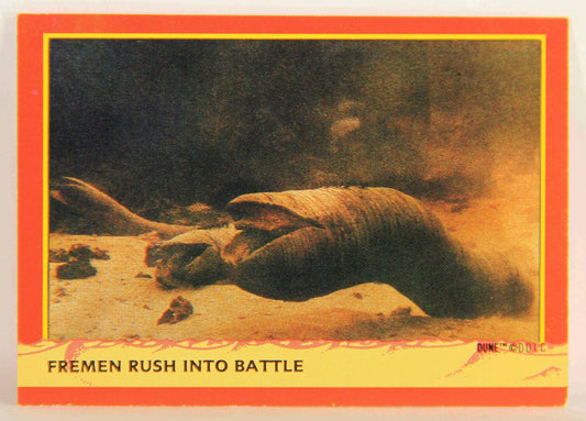 Dune 1984 Trading Card #101 Fremen Rush Into Battle L014406