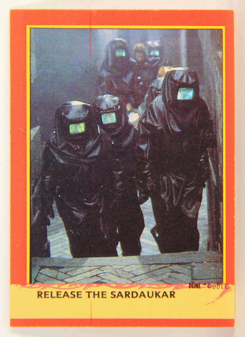 Dune 1984 Trading Card #102 Release The Sardaukar L014407