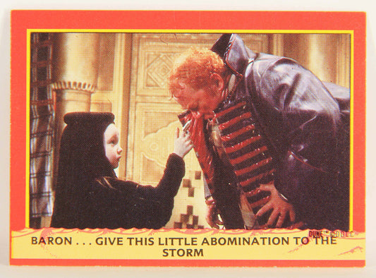 Dune 1984 Trading Card #104 Baron Give This Little Abomination To The Storm L014409