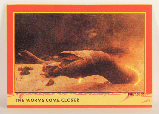 Dune 1984 Trading Card #106 The Worms Come Closer L014411