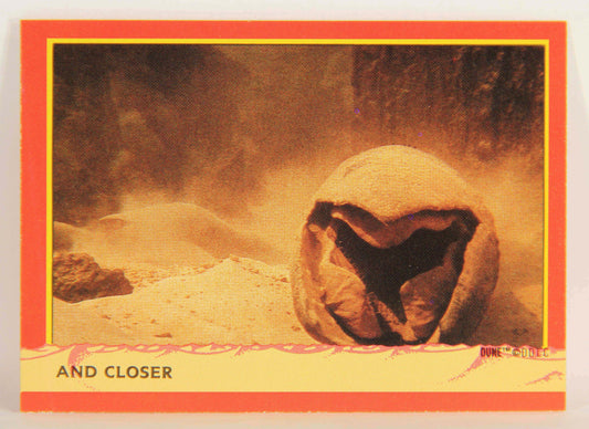 Dune 1984 Trading Card #107 And Closer L014412