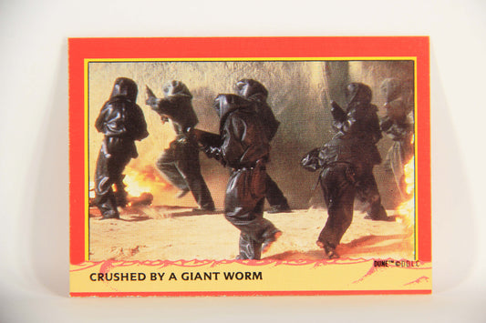 Dune 1984 Trading Card #108 Crushed By A Giant Worm L014413