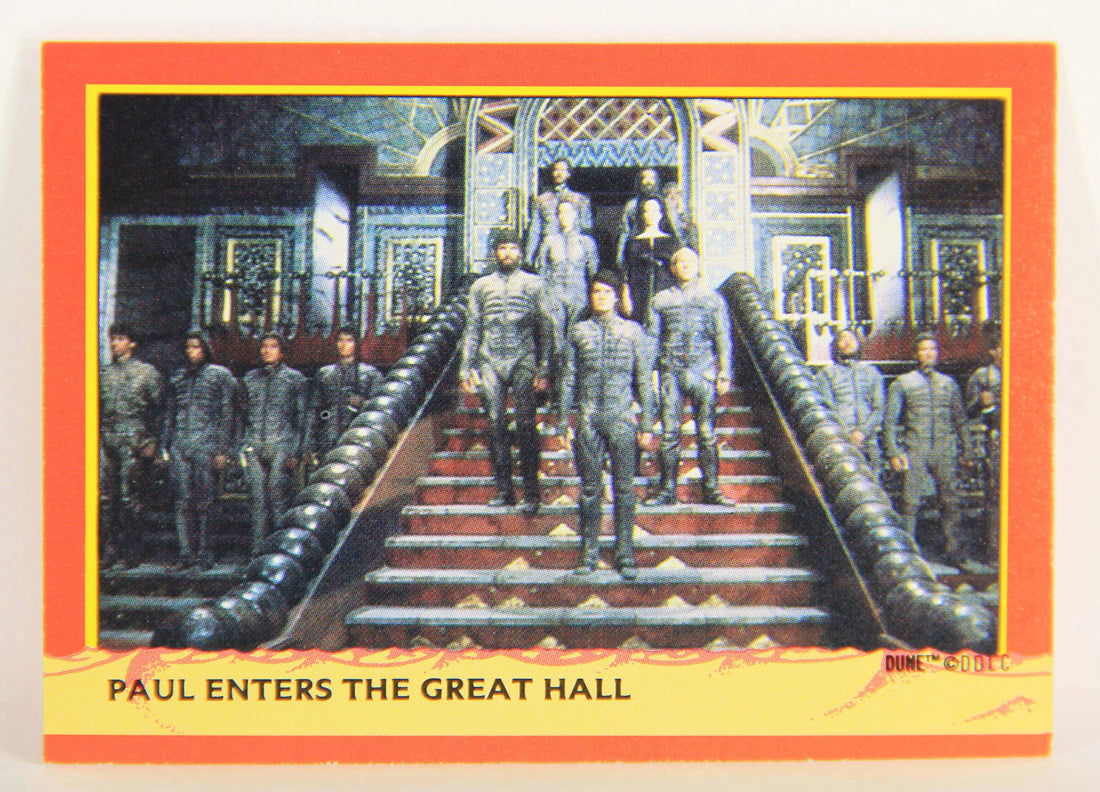 Dune 1984 Trading Card #112 Paul Enters The Great Hall L014417