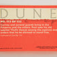 Dune 1984 Trading Card #113 Face To Face With The Emperor L014418