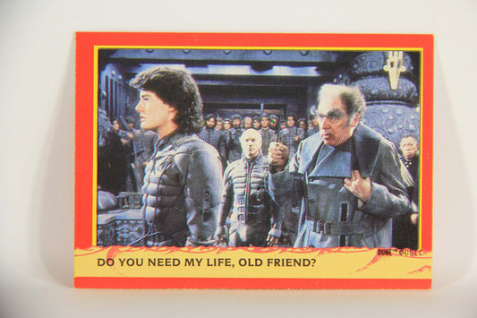 Dune 1984 Trading Card #115 Do You Need My Life Old Friend L014420
