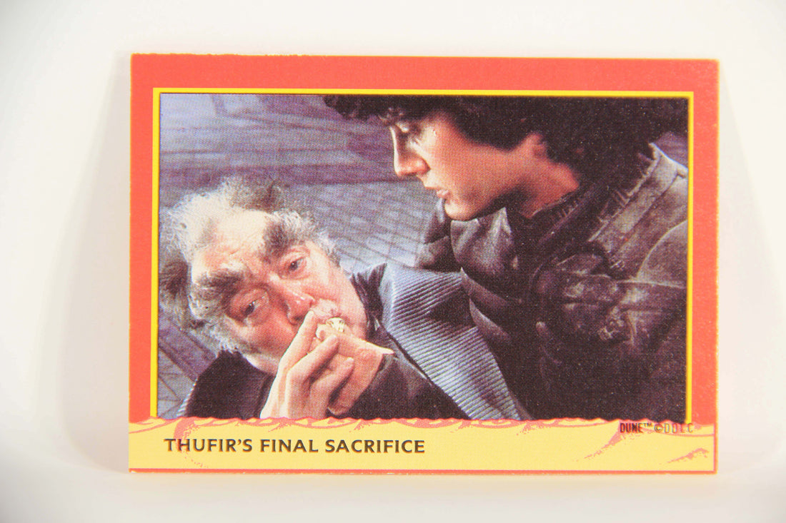 Dune 1984 Trading Card #116 Thufir's Final Sacrifice L014421