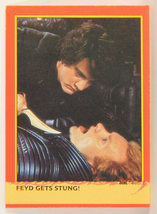 Dune 1984 Trading Card #122 Feyd Gets Stung L014427