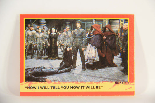Dune 1984 Trading Card #123 Now I Will Tell You How It Will Be L014428