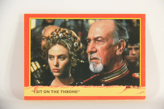 Dune 1984 Trading Card #124 I Sit On The Throne L014429