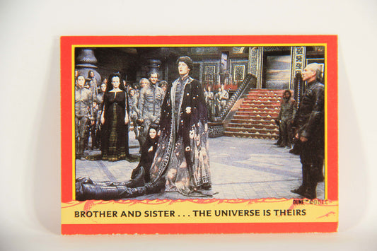 Dune 1984 Trading Card #126 Brother And Sister The Universee Is Theirs L014431